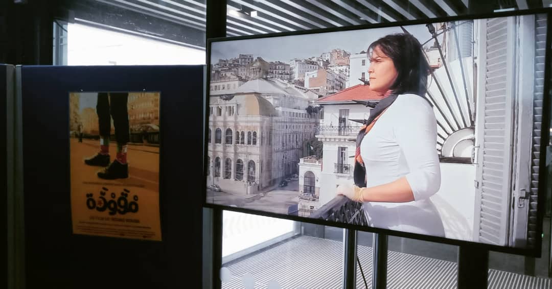 SouadDouibi's tweet photo. “Creative &amp; Artistic Encounters in the Western Mediterranean” hosted by the University of Aberdeen where @algerianism curated “Triptych of Algiers” a photography and video exhibition that explores the female representation in Algerian society.
#souadouibi #film #Cinema #artevent https://t.co/XxtfqoIJsW