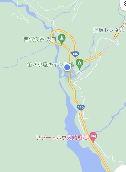 ゆるキャン原作であおい達が目指すことになるキャンプ場の近くにきた。 