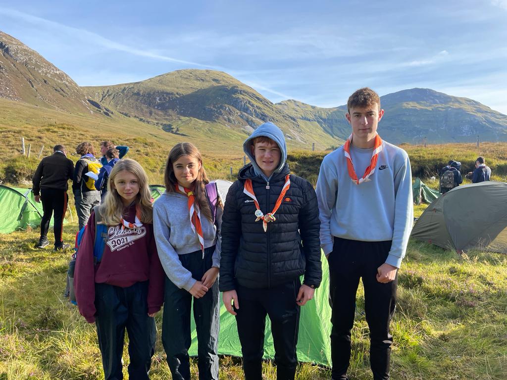 Good luck to our Scouts on their first Mountain Pursuit Challenge  this weekend!

They arrived last night after dark and hiked into basecamp. 
Today they will aim to summit 4 peaks over 2,000 feet in the Twelve Pins Mountains!!

<a href="/ScoutingIreland/">Scouting Ireland</a>