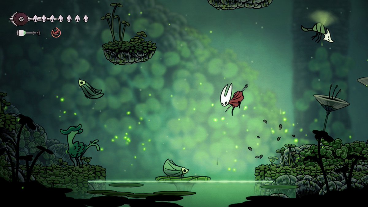DailySilksong's tweet photo. Some new screenshots appeared on the Silksong page mobile PS app. https://t.co/3uUKqST8vM