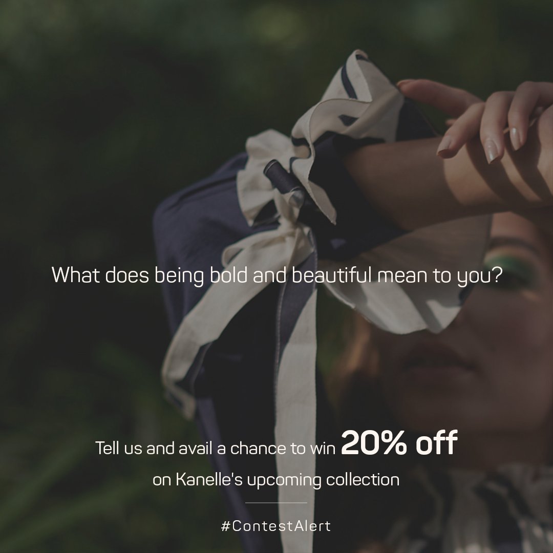 kanelleHQ's tweet image. We all have our ways of expressing our bold &amp;amp; beautiful side. What is your definition &amp;amp; take on the phrase?
Comment down below &amp;amp; seek the chance to win a whooping discount on our upcoming collection! #kanelle #womenfashion #sustainablefashion #newcollection