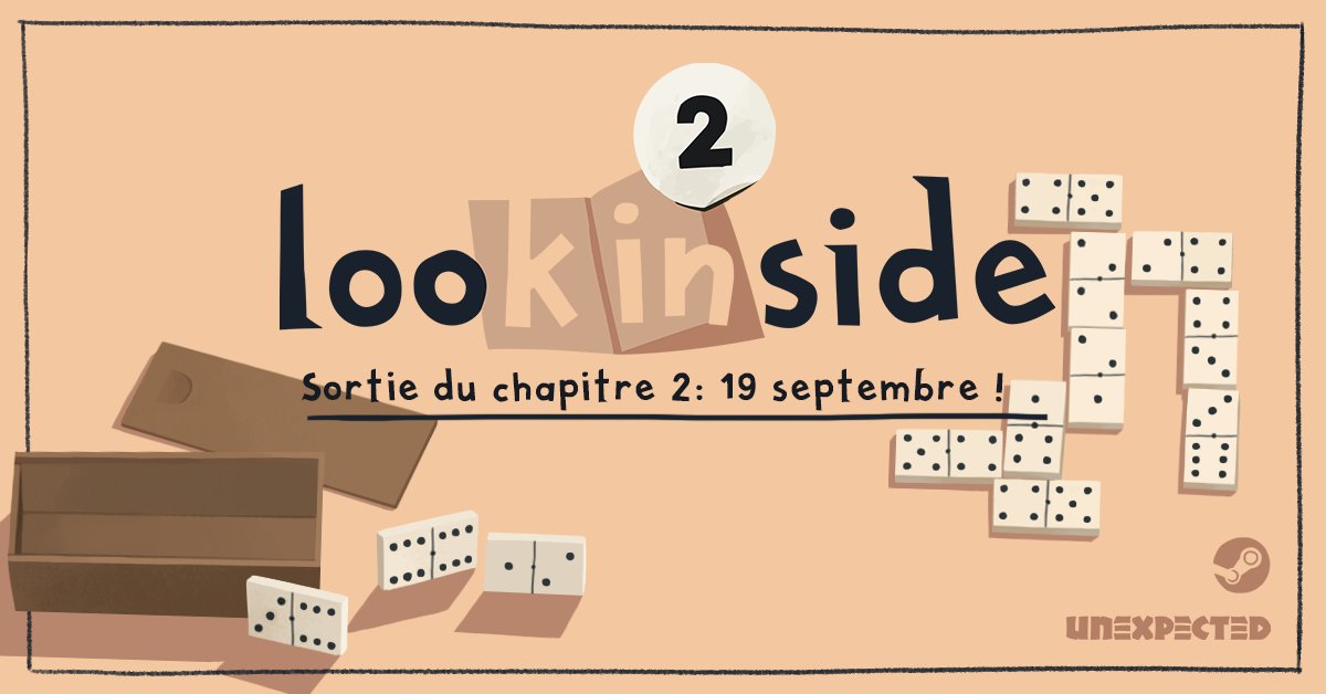 Hey Twitter !

looK INside c'est un jeu qu'on fait à 3 avec @AudreySseh et <a href="/AmbrePlusPlus/">Ambre Lacour</a>
Ca sort lundi avec quasiment aucune couverture parce que notre éditeur a oublié notre jeu. 😅
N'hésite pas à donner un coup de main si le coeur t'en dit pour partager avec tes amis ❤️