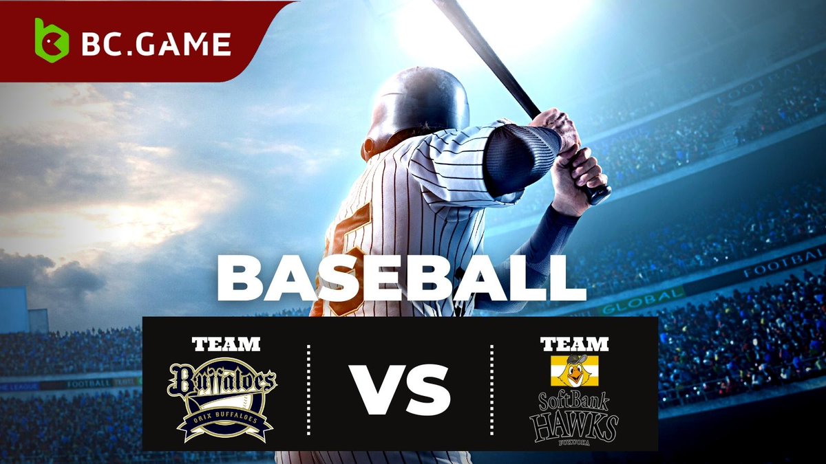 bcgame's tweet photo. 📢It will be between Orix Buffaloes 🆚 Fukuoka Softbank Hawks.

🚀When Orix Buffaloes take on Fukuoka Softbank Hawks, both teams will be attempting to keep their winning streak alive. ⚾️

✅Start Betting: https://t.co/JSuxOnqPZK

#Soccer #Fifa #BetandWin #PlayandWin https://t.co/8arbxpOkYE