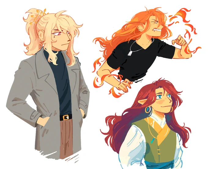 some of my most precious kids! i guess i have a soft spot for warm hair colours  