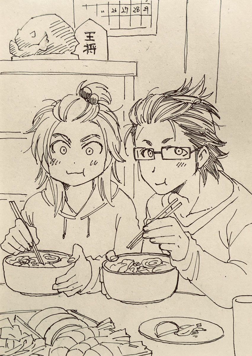 今年の正月辺りに描き散らしてたドンキのヤンキーとか諸々 