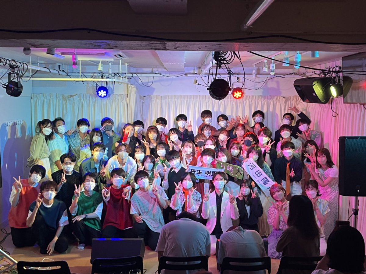 🎵しばぺら第二章終演しました‼️

たくさんのご来場ありがとうございました🙇
出演者の方々もお疲れ様です！
今後のしばぺらを皆様お楽しみにしてください！！🔥

#しばぺら