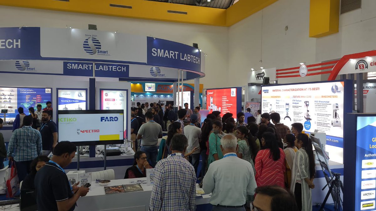 SmartLabTech2's tweet photo. Welcome to Day 3!
ππ π’π¬ ππ‘π ππ’π§ππ₯ πππ² π¨π ππ‘π ππ±π©π¨.
ππ’π¬π’π ππ¦ππ«π πππππππ‘ ππππ₯π₯ ππ πππ₯π₯-ππ, ππππ₯π₯ ππ¨. π-ππ.
#analyticaanaconindia #indialabexpo #indialabexpo2022 #scienceexpo #labexpo2022 #pharmaexpo #scientificexpo https://t.co/xLw4vz9FmE