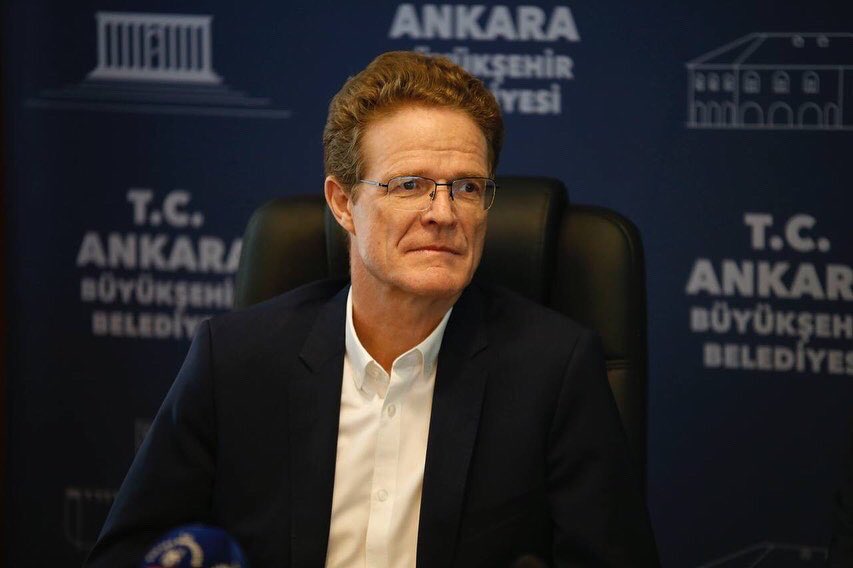 EUDelegationTur's tweet photo. Ambassador Nikolaus Meyer-Landrut visited @ankarabbld Mayor @mansuryavas_en in his office today as part of the European #MobilityWeek. Ambassador stated that @ankarabbld is a key partner in enabling change and transformation in increasing smart and sustainable mobility https://t.co/5rYmSOPbuq
