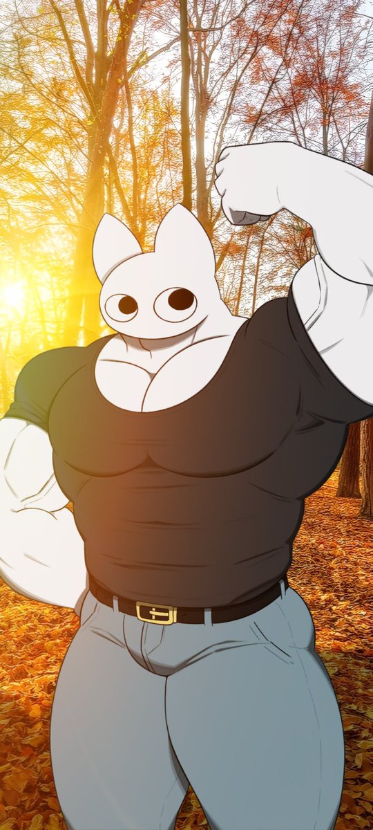 MauuFanEdits's tweet photo. Mauu was taken a little walk in the forest at autumn. (Fixed version)

[I hope everyone's fall is going great so far. Take care everyone! ❤️]

OC belongs to the artist called @NemNemwo https://t.co/AsLM3CHOfm