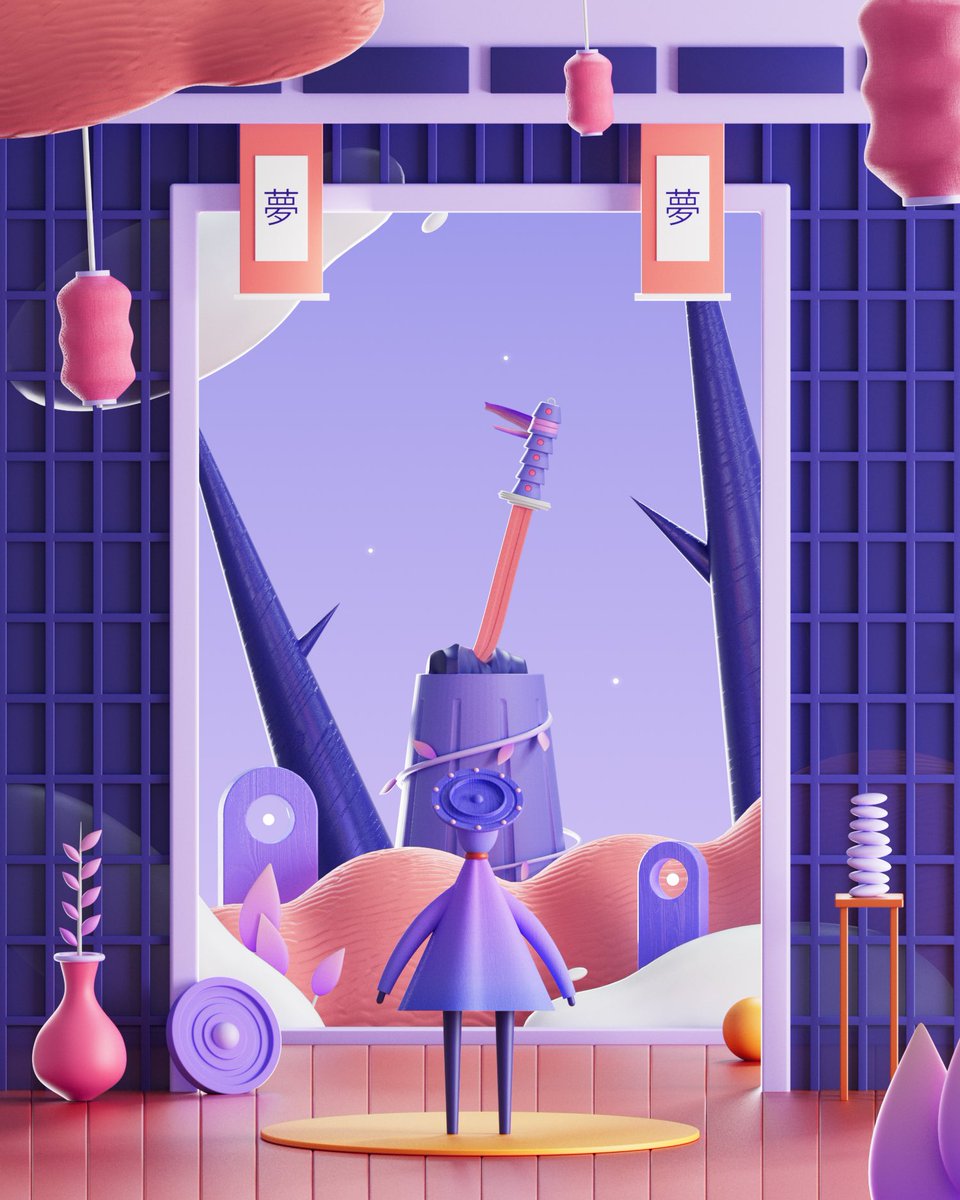 b_bergaglia's tweet photo. Gm everyone ! ✨

#artistsontwitter #art #artist #illustration #design #nft #nfts #Cryptos #3d # https://t.co/l3RoNBLsXD