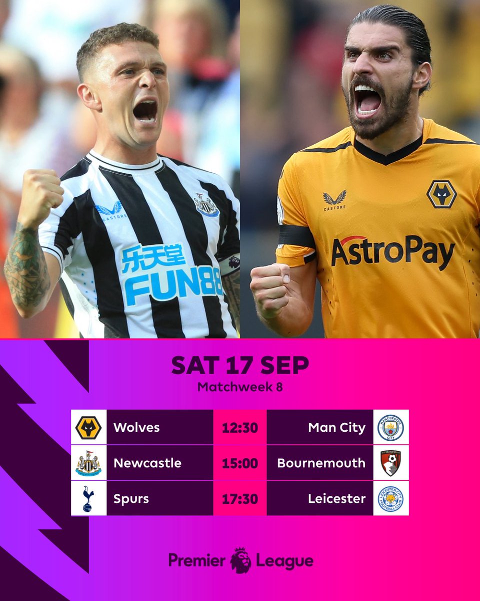 premierleague's tweet image. What Saturday has in store 👇