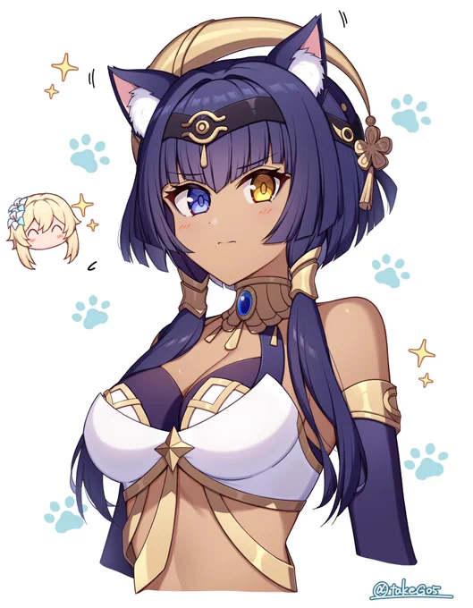 ニャンディス…もといキャンディス(猫耳ver) #原神 #GenshinImpact 