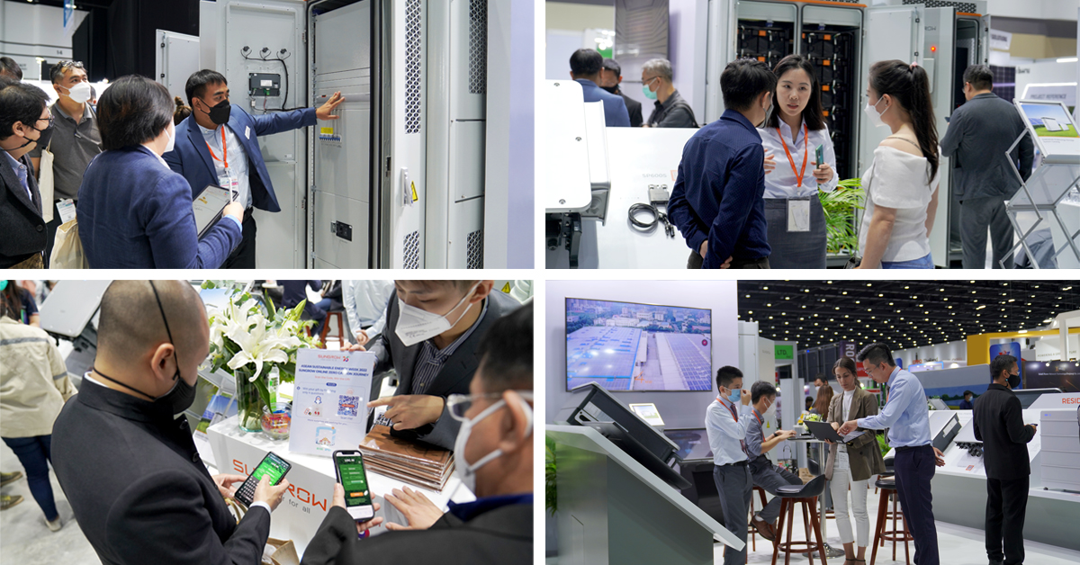 Sungrow_Power's tweet photo. Sungrow presented its solar plus storage solutions during #ASEANSustainableEnergyWeek 2022, launched the innovative power optimizer SP600S, and signed 400MW strategic cooperation agreements with 3 partners, proof of its popularity in the Thai market!
https://t.co/Hz3KTn2unL https://t.co/qsIEeXwvKx