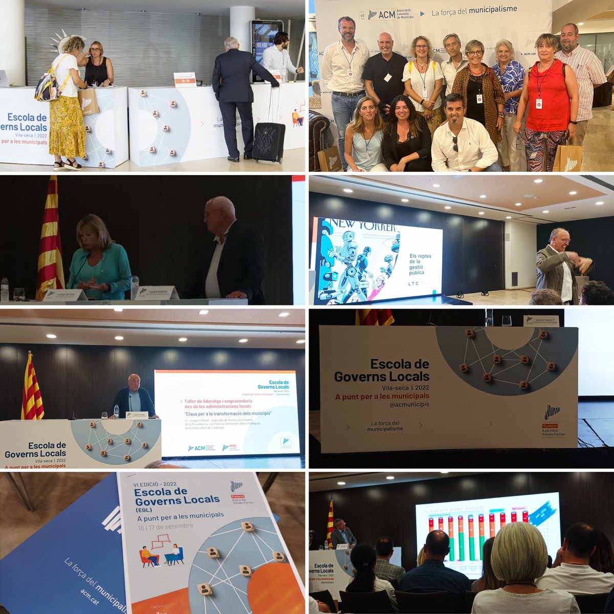 JuntsxEbre's tweet photo. 👉🏼 Dos dies intensos de formació, tallers i ponències sobre municipalisme organitzat per @ACMunicipis Escola de Governs Locals 2022: 'A punt per a les municipals'!
#JuntsKM0 https://t.co/QFCge6zG8L