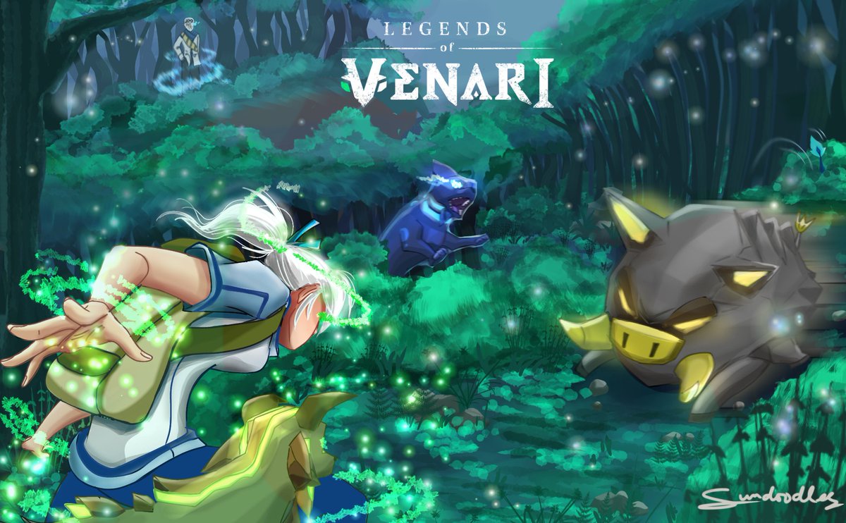 I really had Fun making this Piece for the Lore Contest 😁 Thank you for the opportunity <a href="/LegendsOfVenari/">Legends of Venari</a> 

🤔 Probably a good change on Twt Banner 😆