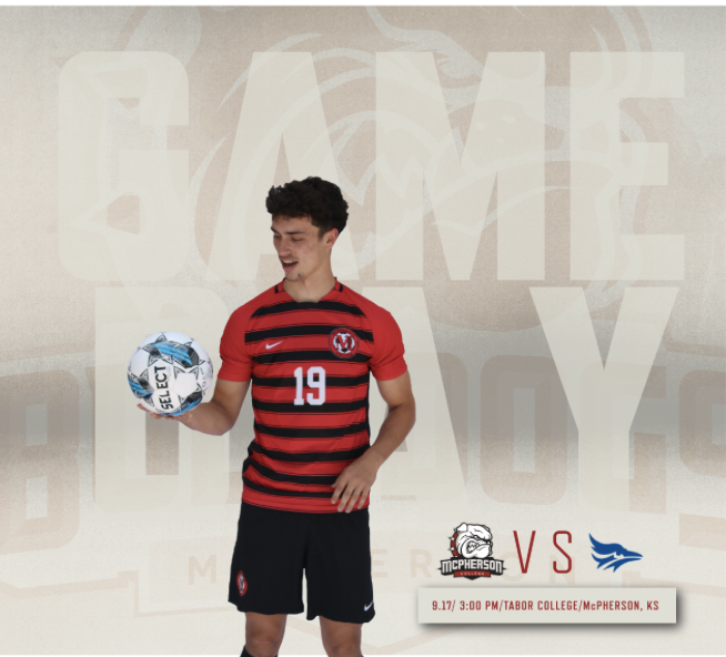 🚩 GAME DAY 🚩 

🆚 Tabor College
⏰ 3:00 PM
📍 McPherson, KS
📺 kcacnetwork.com/mcpherson/

#BulldogPride