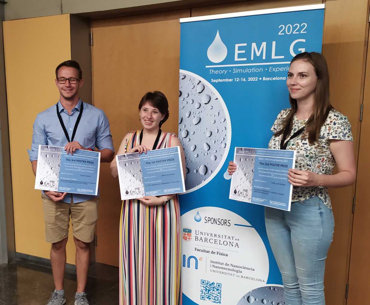 MariaVEinem's tweet photo. I am overjoyed by this award and all the positive feedback I got from so many people that I discussed my research with. Thank you #EMLG2022 community for this week! 
I am looking forward to seeing you all next year in Bordeaux! https://t.co/2FjIV45sPE