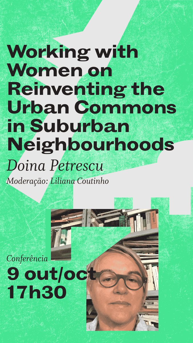 Friends in Portugal, no se pierdan la conferencia de nuestra amiga y camarada <a href="/doina_petrescu/">Doina Petrescu</a> en el Palácio Sinel de Cordes [Lisboa]

Save the date: 9 Oct 2022

Más info acerca del concepto de 'urban commons' en nuestro libro Urban Commons Handbook:

dpr-barcelona.myshopify.com/products/urban…