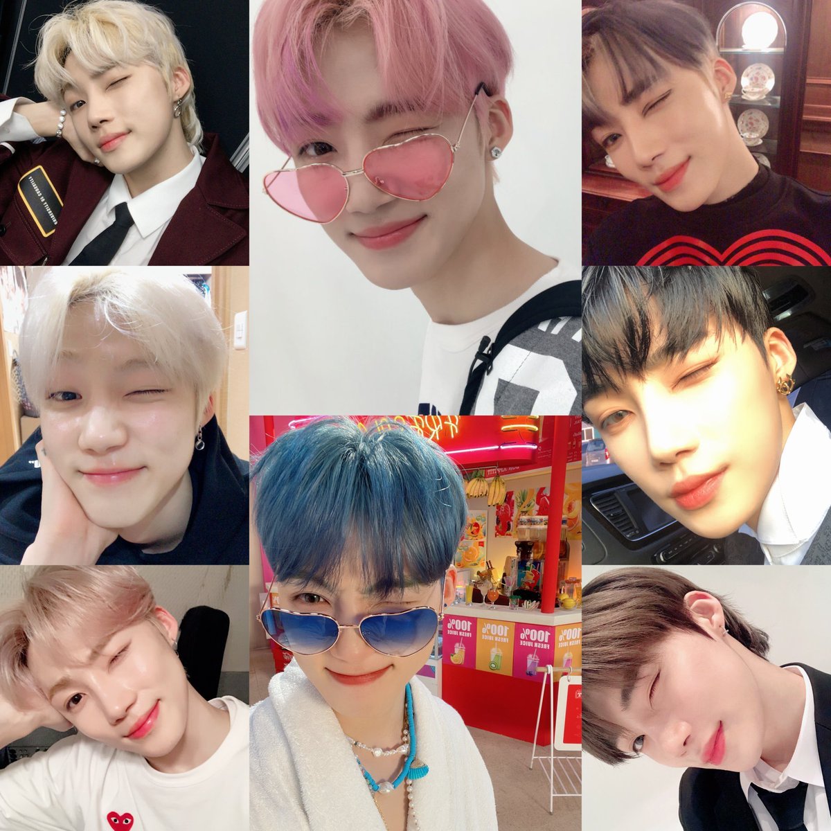 Chanhee and his signature wink