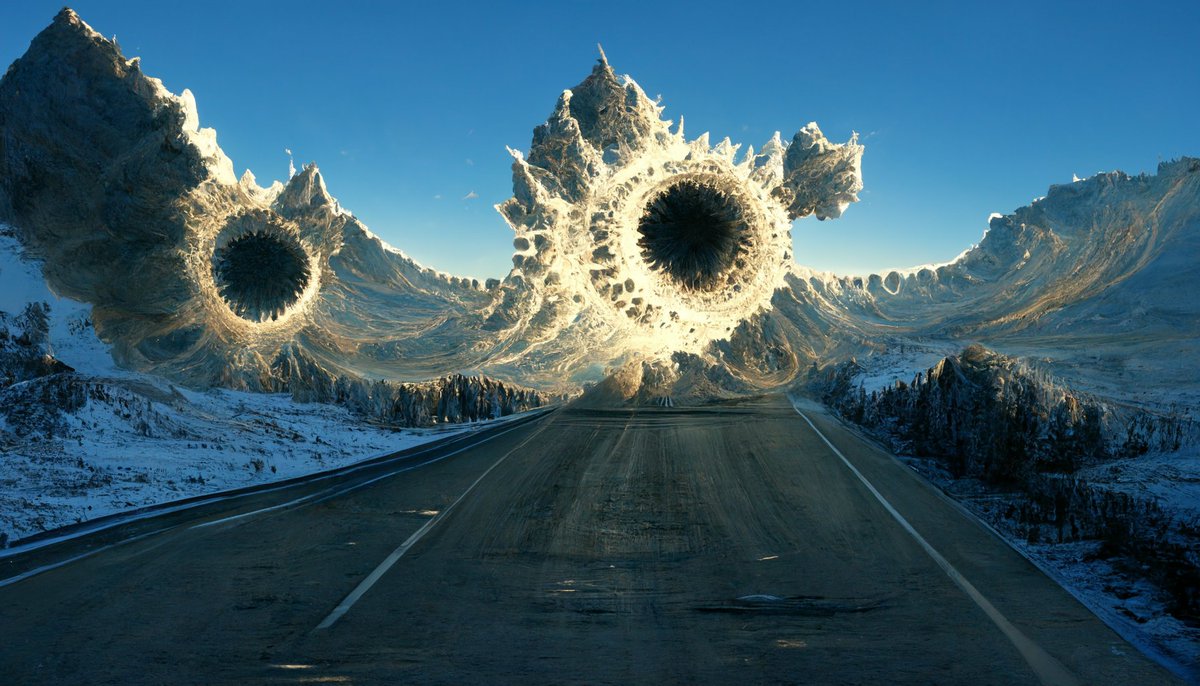 medicalsuction's tweet photo. Fractal mountains #midjourney https://t.co/H8jUEhq0Le