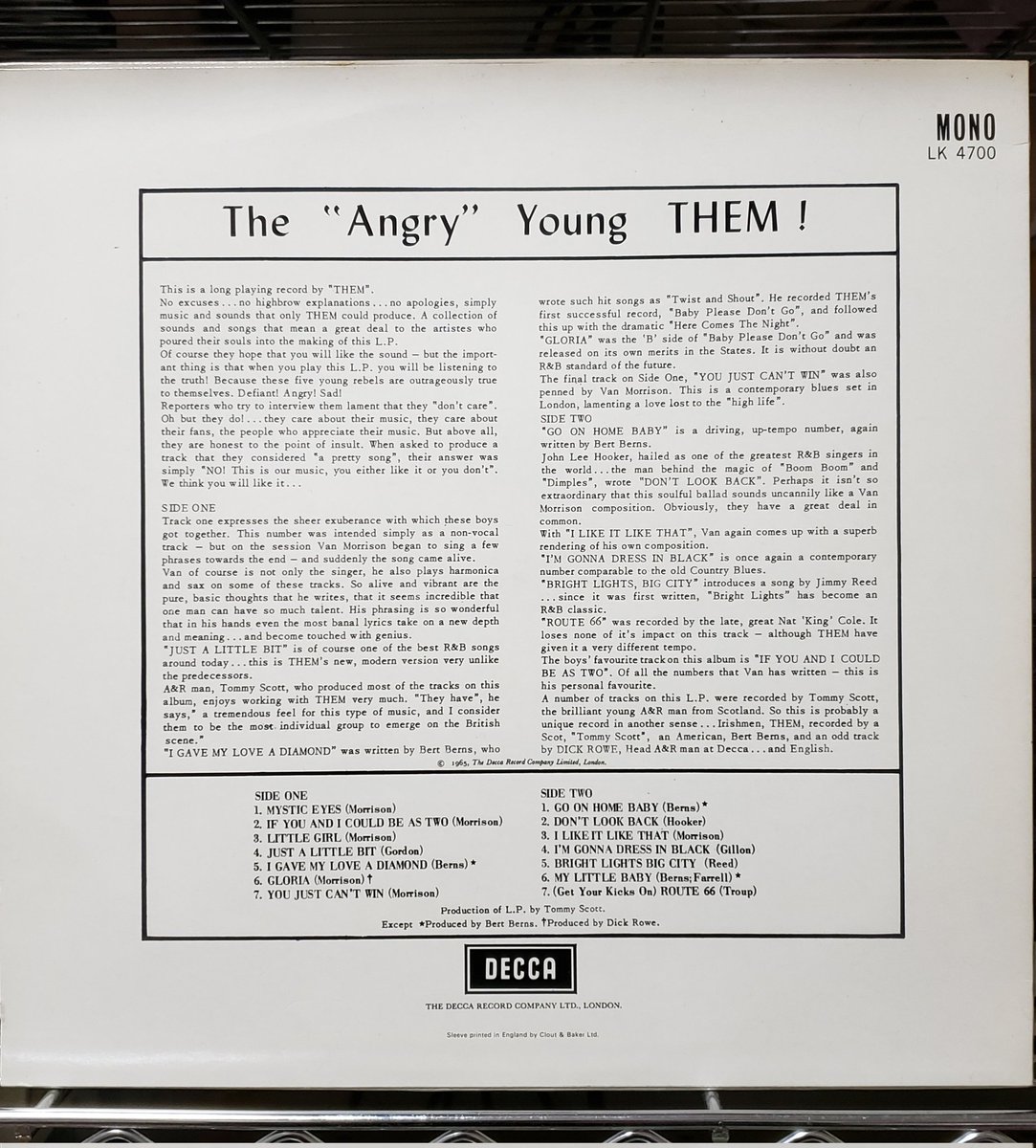 sexyedamurajap1's tweet photo. #THEM
#TheAngryYoungTHEM!
#ゼム
#VanMorrison
#JimParker
#AlanHenderson
#PeteBardens
#JohnStarks
#ヴァンモリソン
#mysticeyes
#Ifyouandicouldbeastwo
#Littlegirl
#GLORIA
#youjustcantwin
#goonhomebaby
#Dontlookback
#route66
#DECCARECORDS
#beatgroup
#garagerock
#vinyl
#vinylcollection https://t.co/nm6eDEfs2u