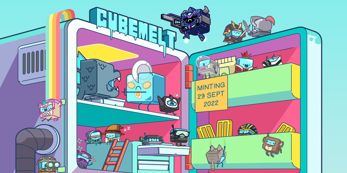 ZooVerseFriends's tweet photo. 🎉 ZooVerse x CubeMelt 🎉

CubeMelt has given us 2 WL spots to giveaway!

1️⃣ Follow @cubemelt , @ZooVerseNFT, @ZooVerseFriends
2️⃣ Like, Retweet this post ❤️
3️⃣ Tag 3 friends  ✔ 

⌚18 hours

Good Luck! 🦁🦏🐊🐻‍❄️ https://t.co/LaGbpn7xJE