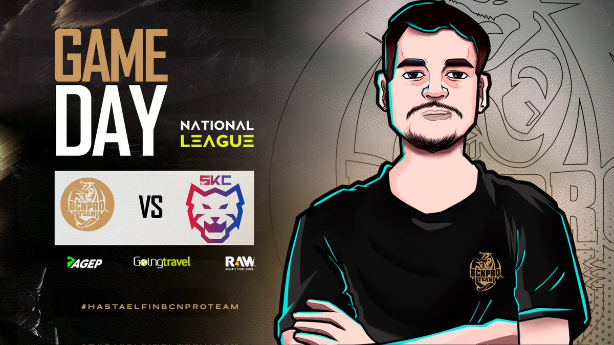 ¡¡Arrancamos el presencial de @NationaLeague_!! Al fin llegó el momento que todos esperábamos. A por todas equipo

🏆 | @NationaLeague_ 
🆚 | <a href="/SKCalalas/">SKCalalas</a> 
📅 | Semifinal
⏰ | 12:00h CET
📺 | twitch.tv/National_tv

<a href="/EsportsRoyaleES/">Esports Royale ES</a>
#RoadToSantander