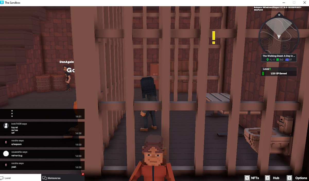 rsu8315's tweet photo. @TheSandboxGame @TheWalkingDead I just participated in the #SandboxAlphaS3Giveaway for a chance to win 500 SAND! Found Negan in Alexandria, check out my screenshot below!
👇 https://t.co/nZR9sGtWWG