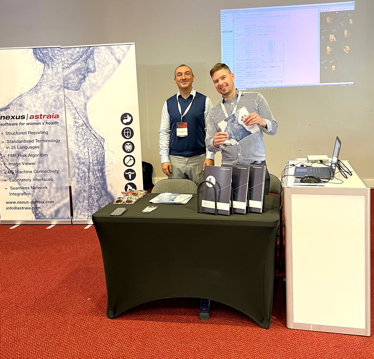 Hello from #ISUOG2022 in #London! If you are live on site come and visit our booth. #ISUOG #astraiasoftware