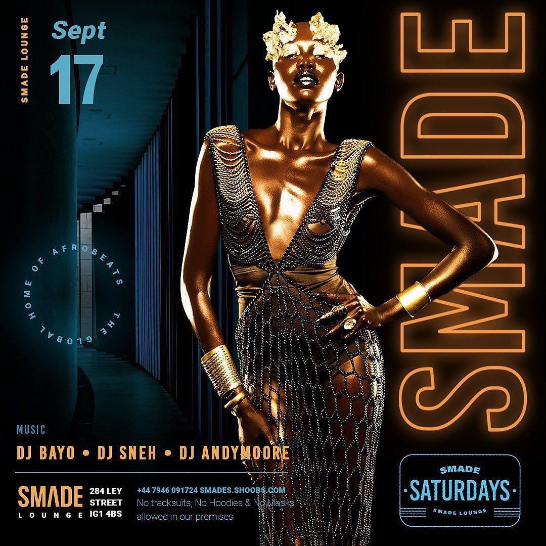 smadelounge's tweet photo. Our vibes are unmatched 😝 Tonight Issa Turn up at SMADE Saturdays 🤗🤩
@smadelounge @iamSMADE @Smadeevents #SaturdayVibes #SmadeParties #goodvibes #litevents https://t.co/DQH7HOduiA