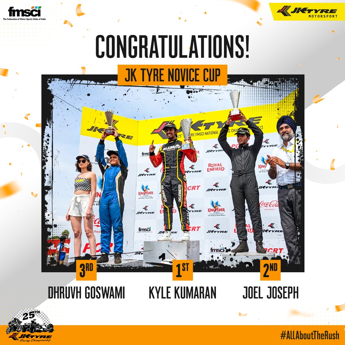 JK Tyre Motorsport tweet media