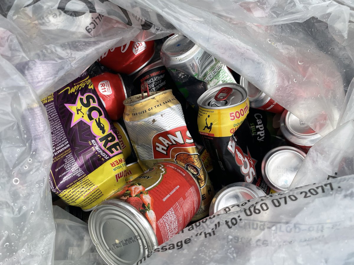 environmentza's tweet photo. The waste collected which is being collected is also being sorted into the different waste types and will be taken to be recycled. @OfficialBCMM #worldcleanupday2022 #cleanup #RecycleweekSA https://t.co/Mq0lIYxsvz