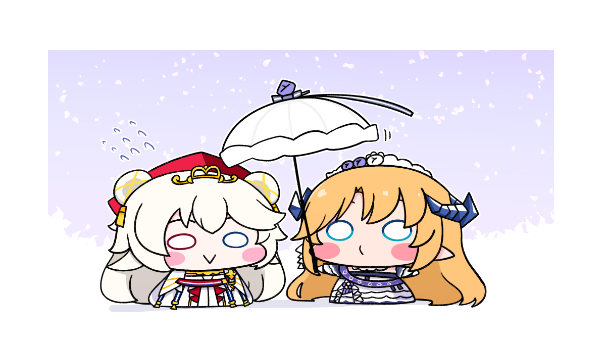 アークナイツ「今日はロサちゃんとサイラッハちゃん#アークナイツ #明日方舟 #Arknight」|Caのイラスト