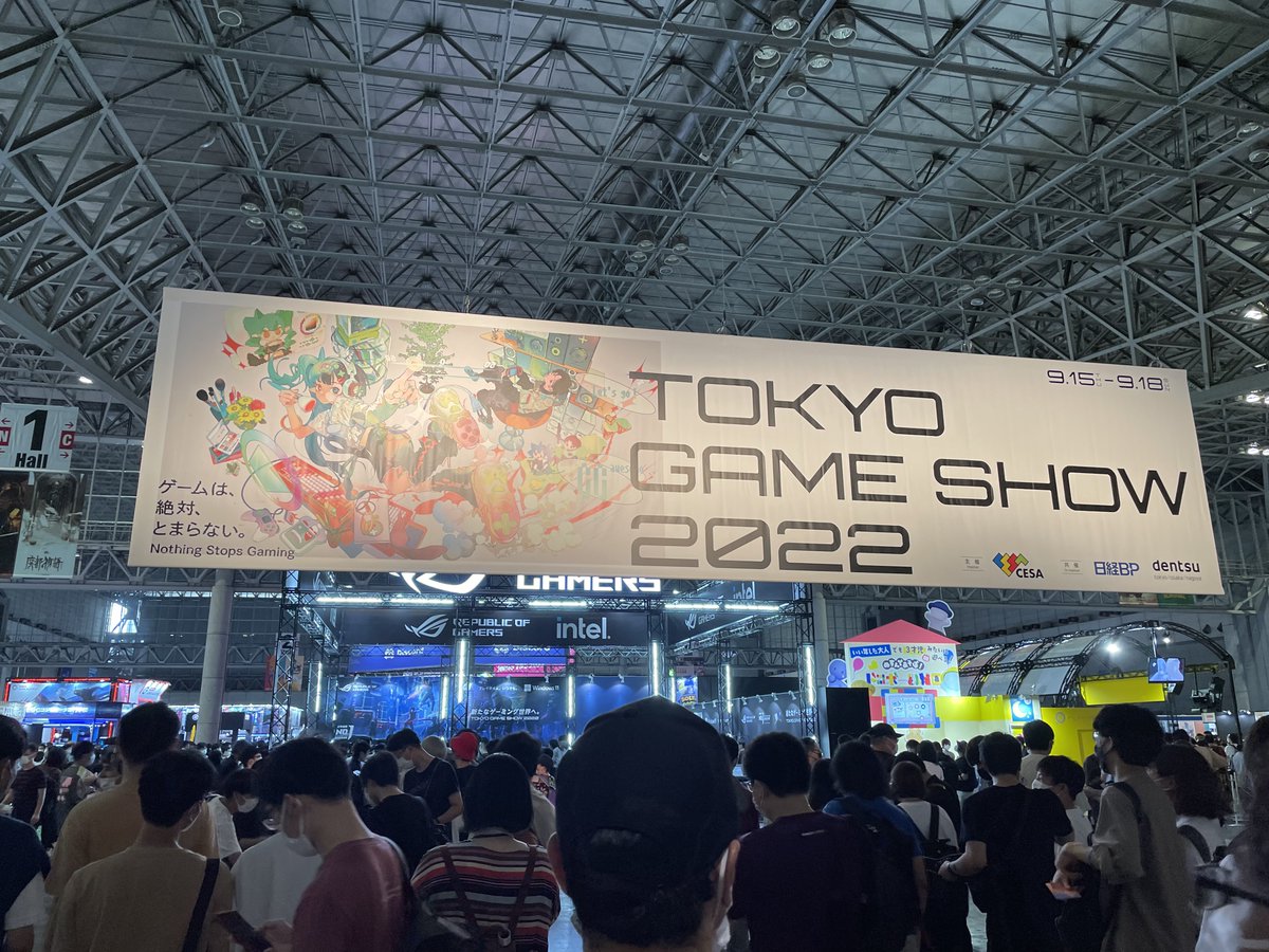 shochi82's tweet photo. TGSいってきた！
腰が非常に痛い！
#東京ゲームショウ2022 https://t.co/72YNAQZXqt