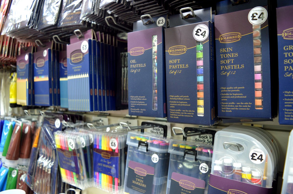 Theworksleics's tweet photo. Hi Leicester.
We have a huge range of art supplies. Paints, brushes, canvases, sketching pencils and much much more. Pop into our store on Gallowtree Gate and see what you can discover today.
#leicester #gallowtreegate #leicesterart https://t.co/muWnPUMQPq