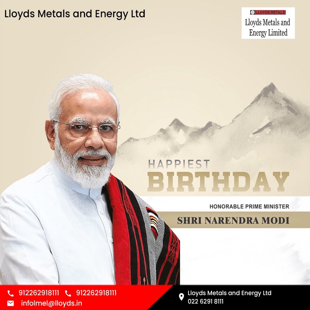 LloydsMetal's tweet photo. @PMOIndia @BPrabhakaran3 https://t.co/BxocY4KIiU