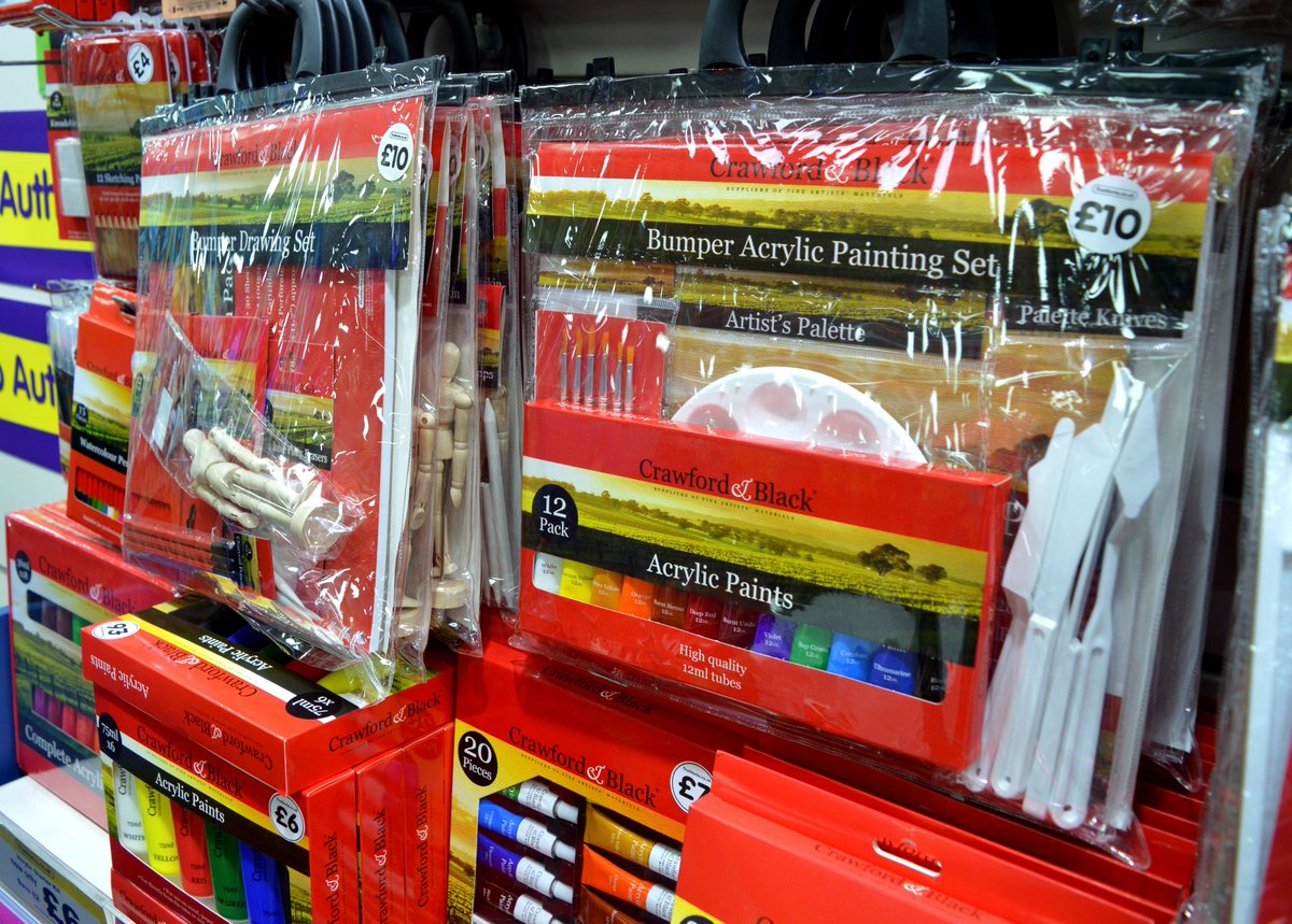 Theworksleics's tweet photo. Hi Leicester.
We have a huge range of art supplies. Paints, brushes, canvases, sketching pencils and much much more. Pop into our store on Gallowtree Gate and see what you can discover today.
#leicester #gallowtreegate #leicesterart https://t.co/muWnPUMQPq