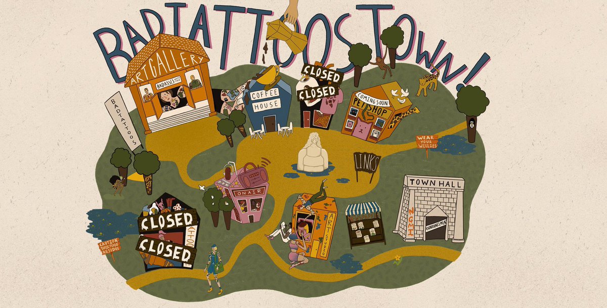 storytelling NFT = Bad Tattoos Town