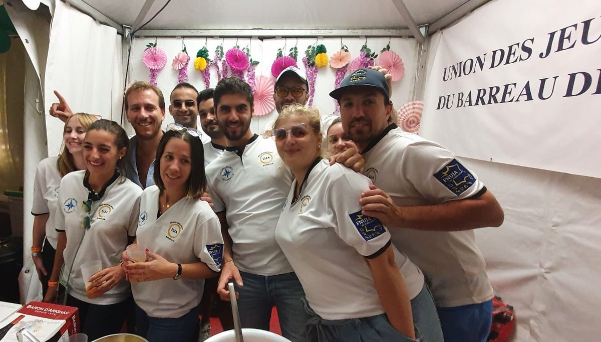 Bel accueil de l'<a href="/UjaMars/">UJA MARSEILLE</a> à la juriscup. Quelle belle famille 🔥