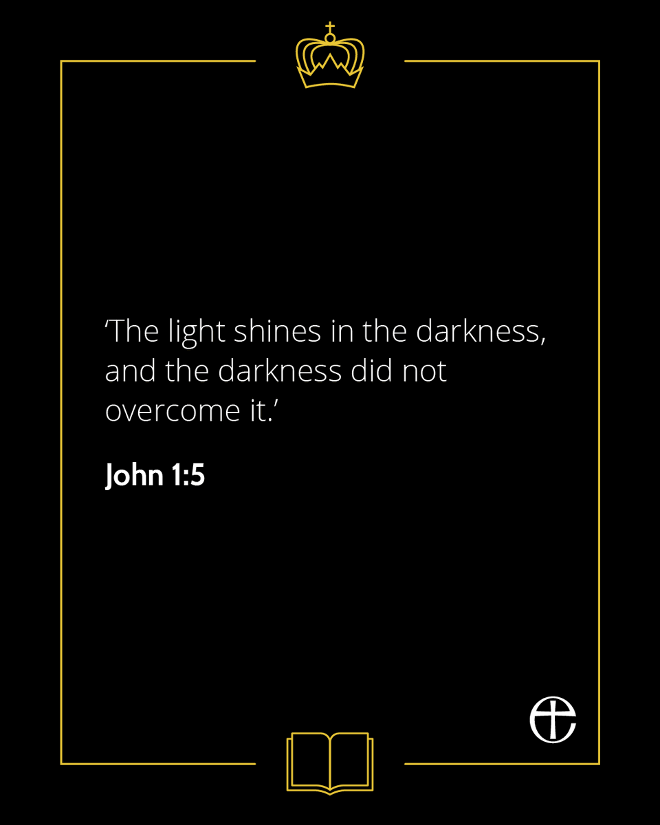 ArchbishopSarah's tweet photo. ‘The light shines in the darkness, and the darkness did not overcome it.’ – John 1:5 https://t.co/9YheZ7dyqs