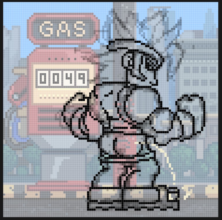 PixelScalper's tweet photo. Making #TransactionPEE 49th #NFT!
Will be minting soon!

Check out #NFTcollection:
https://t.co/CnzDB7R6TX

#NFTs #Tezos #tezoscommunity #tezosnft #tezoscollectors #Tez #tezosnfts #objkt #CleanNFT #NFTcommunity #pixelartwork #pixelart #8bit #pixel_dailies https://t.co/kYmH1W2TpD
