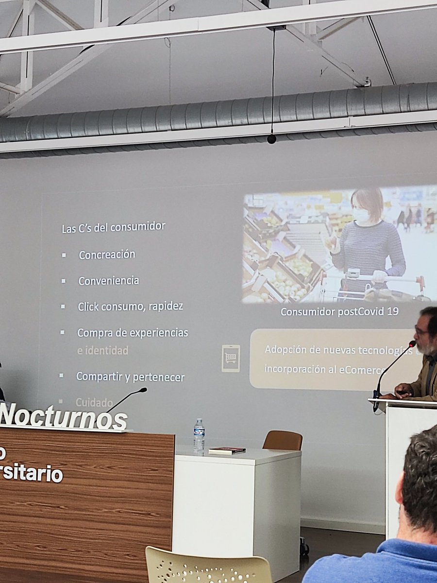 Pedro_Turro's tweet photo. Las tendencias en el consumidor post pandemia bye Mart��n Diez en #cartagenaesmkt IDENTIDAD, CUIDADO Y NUEVAS TECNOLOGÍAS https://t.co/q420GTCUdJ