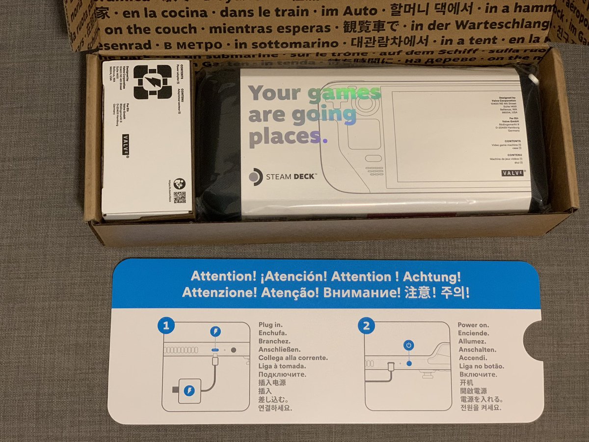 pegas's tweet image. Got it! #SteamDeck