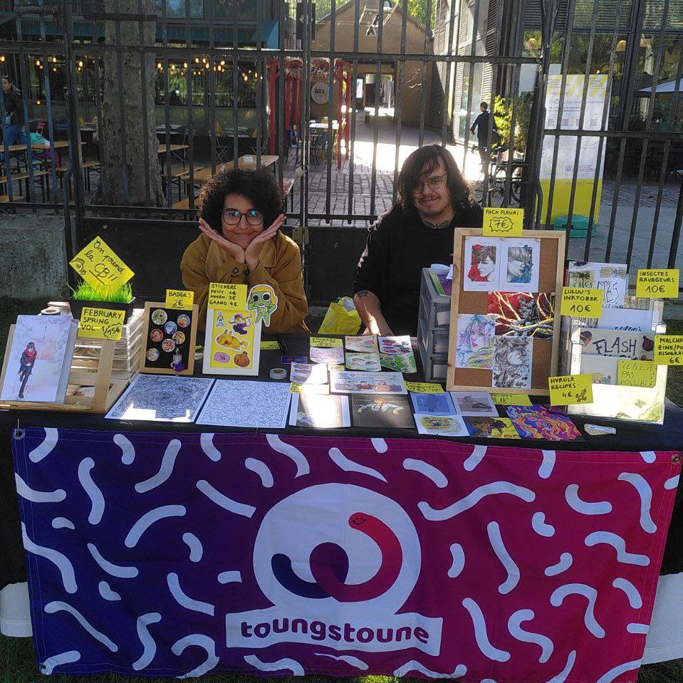 cajalnoix's tweet photo. venez nous voir au Festival Harajuku au stand 31!!!!!!!!! @toungstoune https://t.co/gPoCzpLbC7