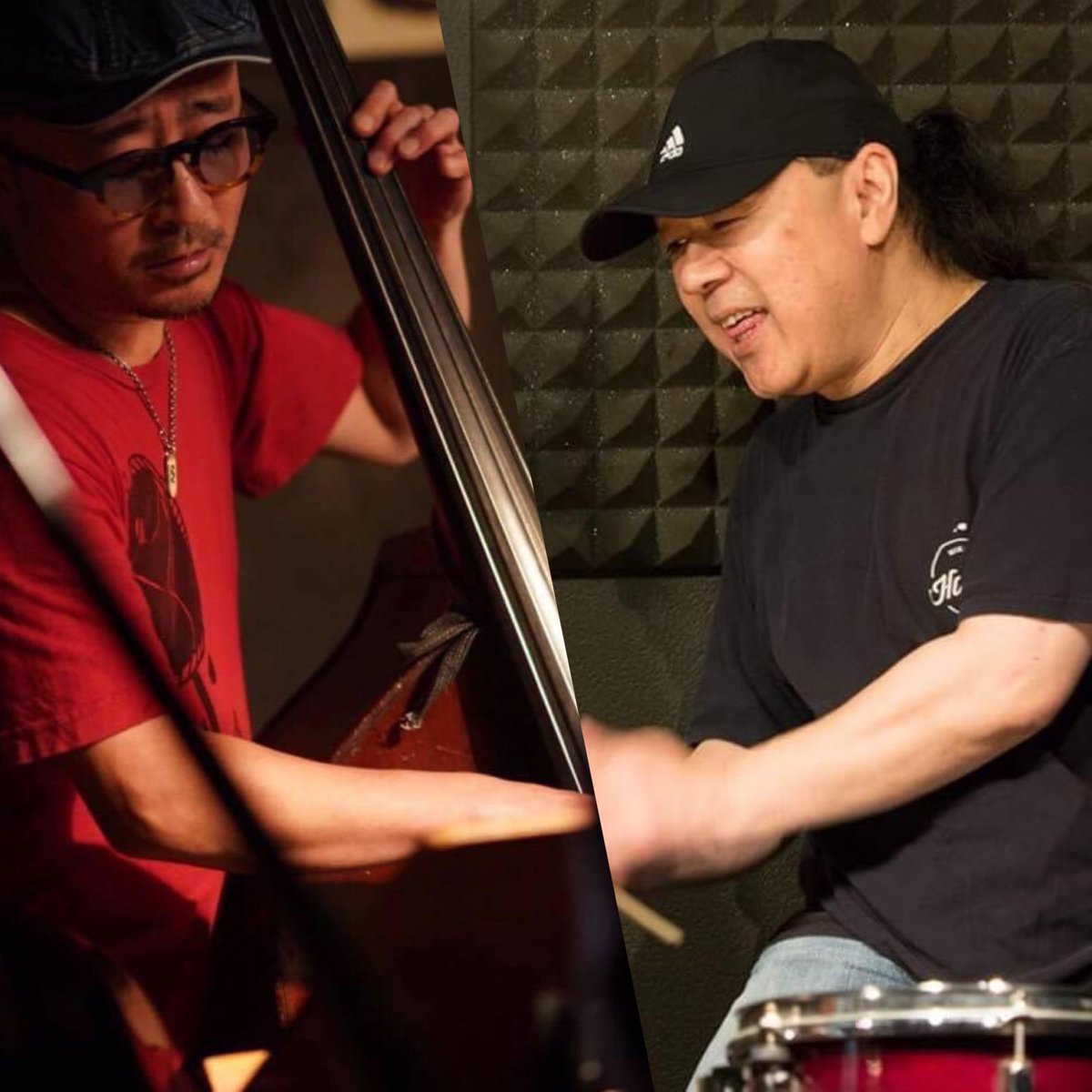 artjazzms's tweet photo. 明日9/18は、毎週日曜日恒例のジャムセッションSunday Jazz Happeningです！

原大力 ds
佐藤ハチ恭彦 b,as

15:00〜21:00

CHARGE ￥2,000＋order

ご来店、ご参加を心よりお待ち致しております。

#国分寺 #ジャズ #ジャムセッション
#原大力 #佐藤恭彦 https://t.co/4j5lbZADwe
