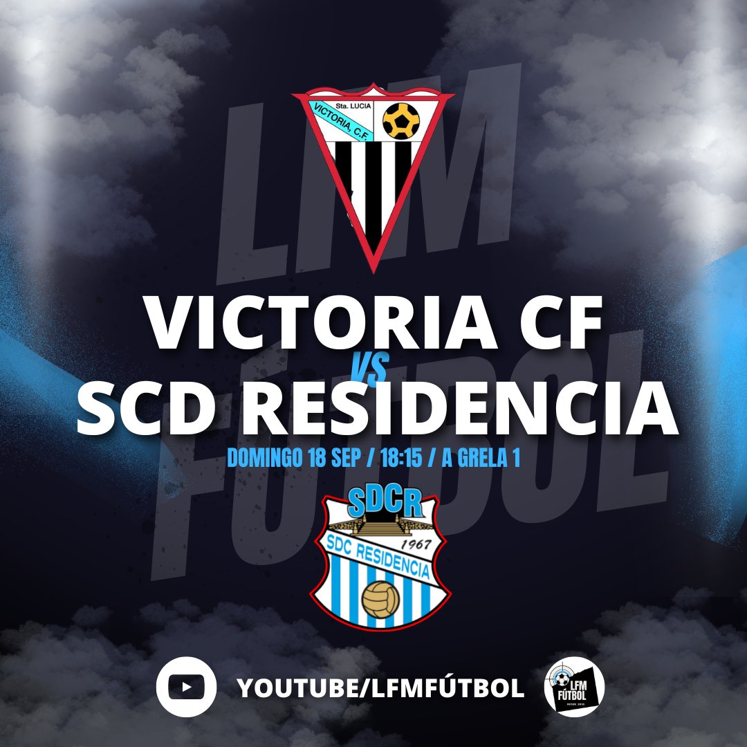 FutbolLfm's tweet photo. 🎥Seguimos sumando partidos por la zona de A Coruña. El domingo tenemos PARTIDAZO 

@VictoriaCF1943 🆚 @SDCResidencia 

#PreferenteNorte #LFMFutbol https://t.co/PkYSLnCnQ9