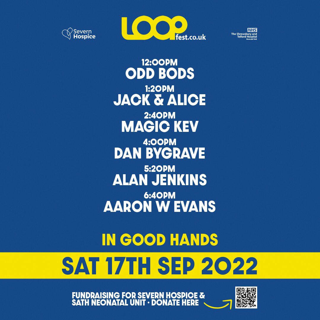 kevthetab's tweet image. #loopfest #Shrewsbury