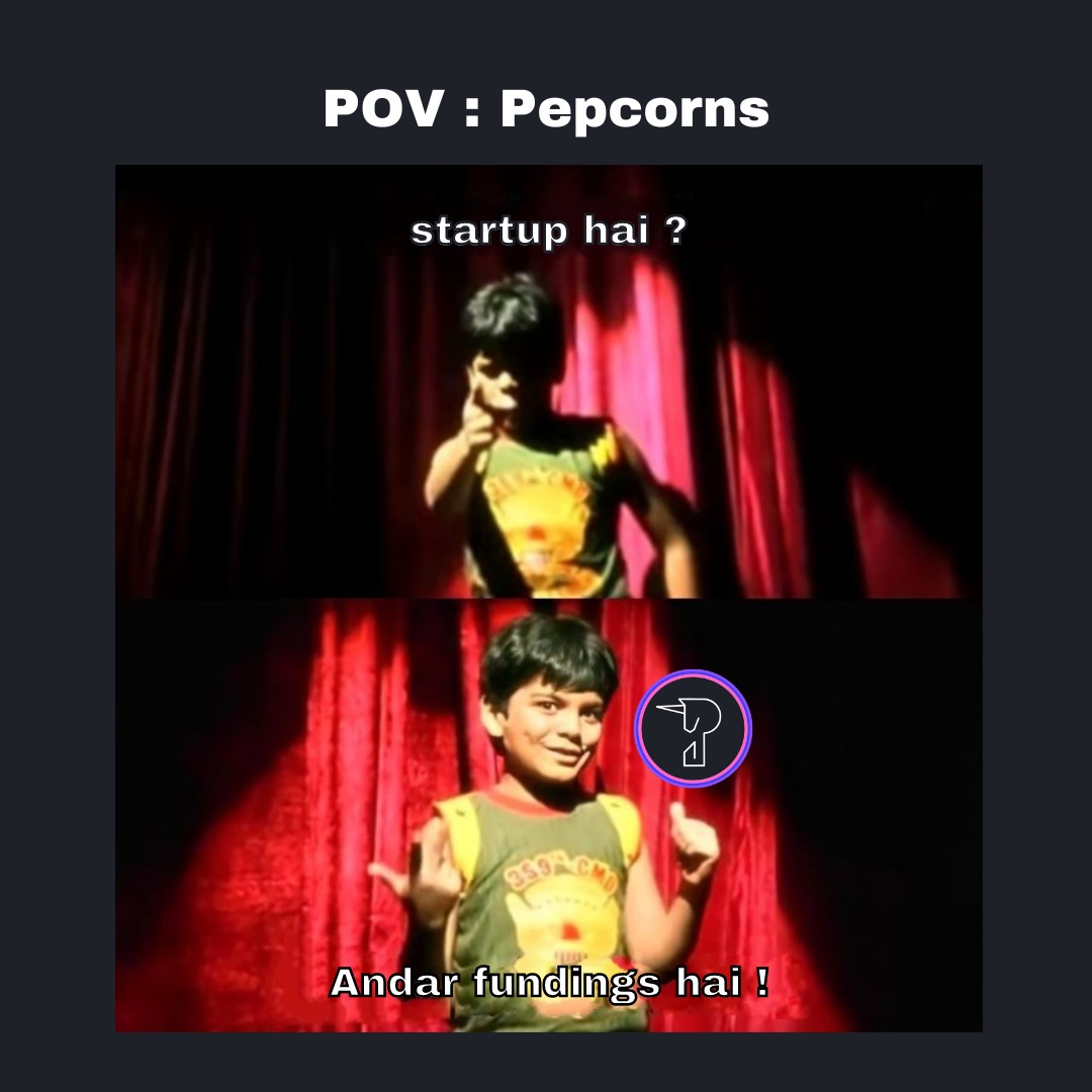 pepcorns's tweet photo. Fundings hi fundings hai 🥵🥳
Join pepcorns NOW !!
(Link in bio )
#pepcorns #joinpepcorns #fundthefuture #startup #entrepreneurlife #branding #inspiration #startups #startuplife #startupbusiness #tmkoc #tmkocmemes https://t.co/fGj8WO8g3c