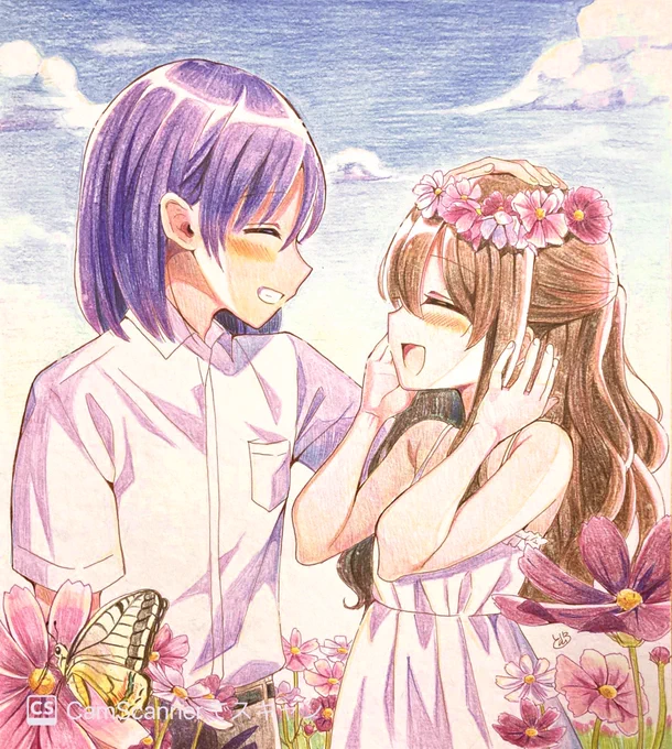 秋っぽい色紙4枚! #sns秋の芸術祭2022 