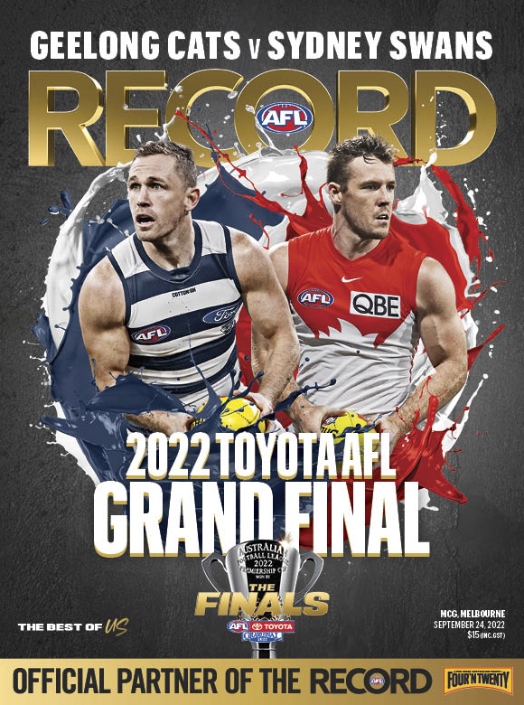 AFLrecord's tweet photo. See you in the shops from Monday and @MCG on Saturday. 244 pages. $15.
@1116sen
@AFLNation
#AFLFinals #AFLGF https://t.co/CiIciITv1L